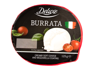 Burrata din lapte de vacă