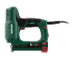 Capsator electric verde cu accente negre și roșii, model PET 25 E5.
