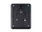Spatele unui dispozitiv electronic cu baterie reîncărcabilă, port USB-C și întrerupător pornit/oprit.
