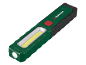 Lampă de lucru LED verde cu iluminare laterală și frontală