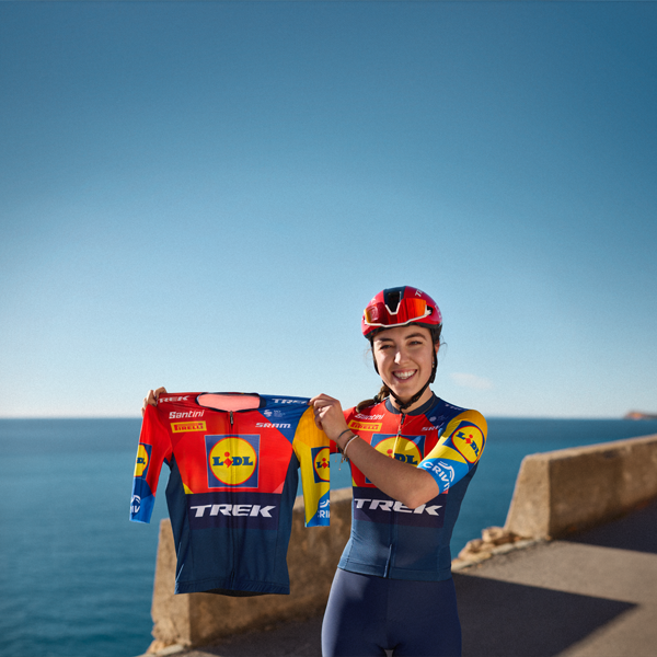 Maillot de ciclism Lidl-Trek.