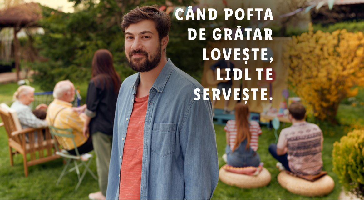 LIDL: Grătar cu familia.