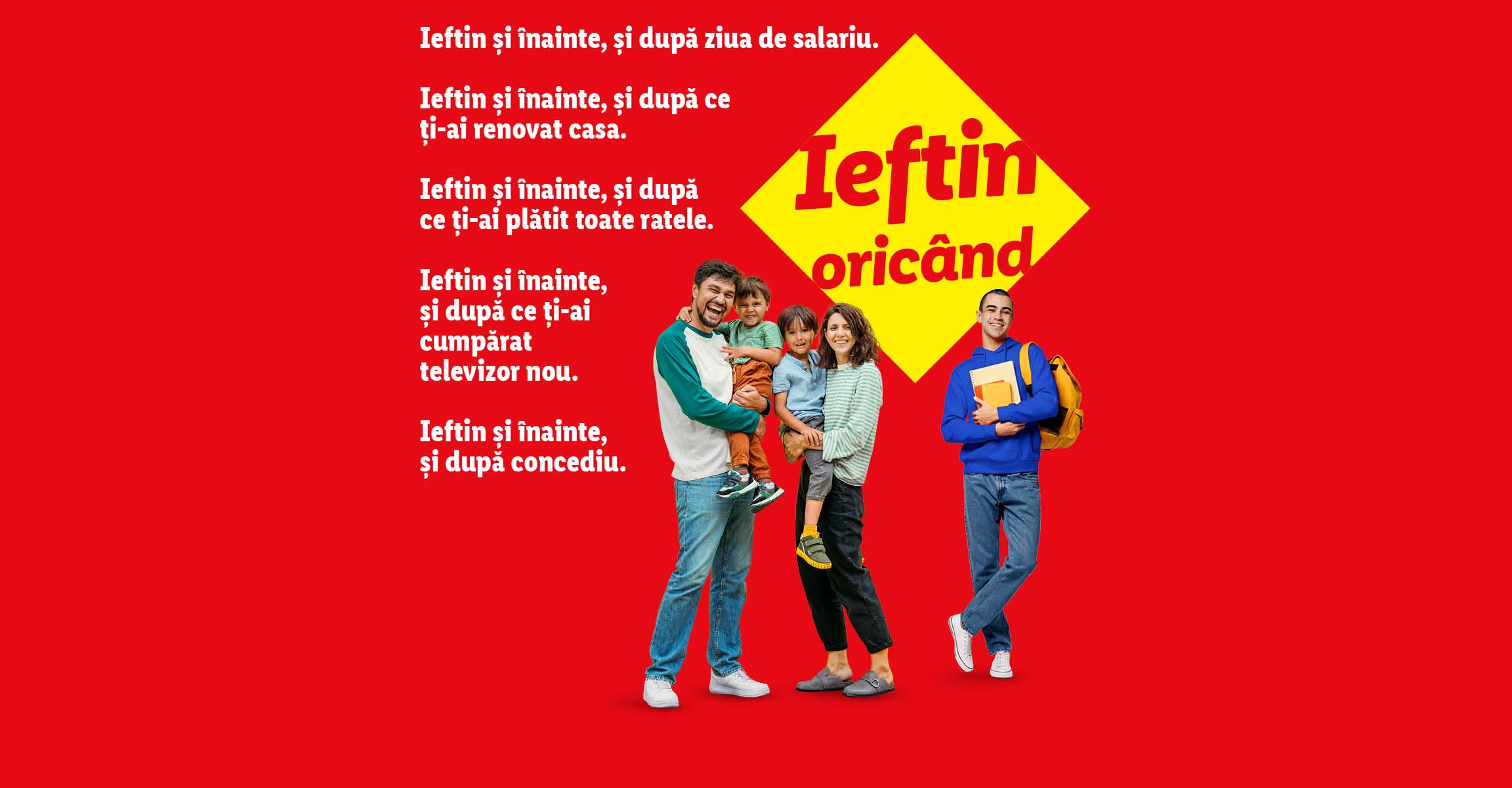 Ieftin oricând