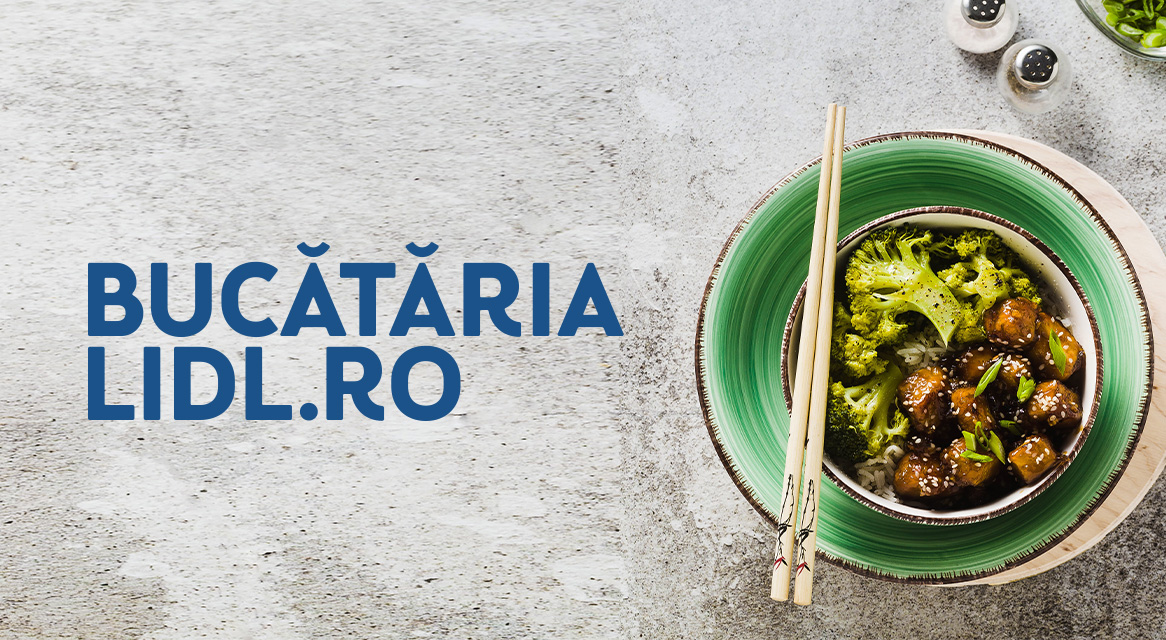 LIDL.RO: Wok cu broccoli și tofu.