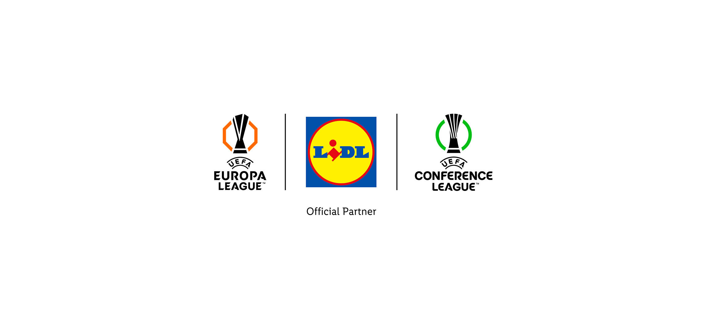 Lidl, partener oficial al UEFA Europa League și Conference League.