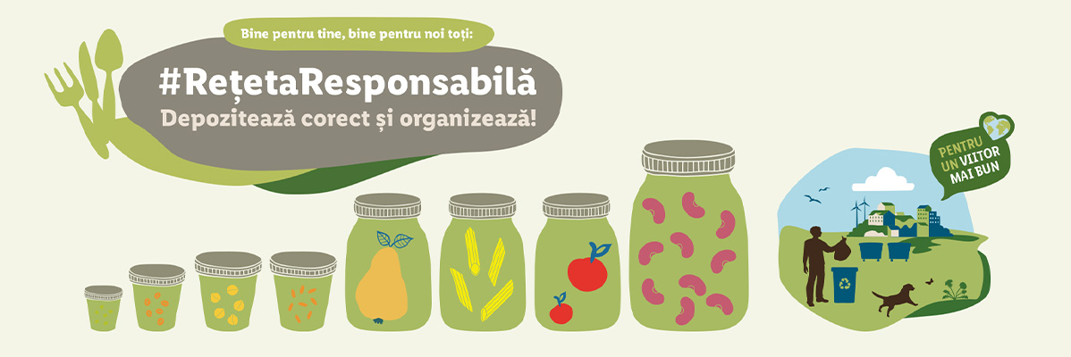 Borcane cu resturi alimentare, reciclare și sustenabilitate.