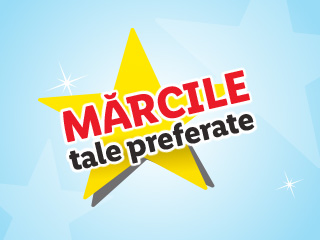 Mărcile tale preferate, evidențiate într-o stea galbenă.